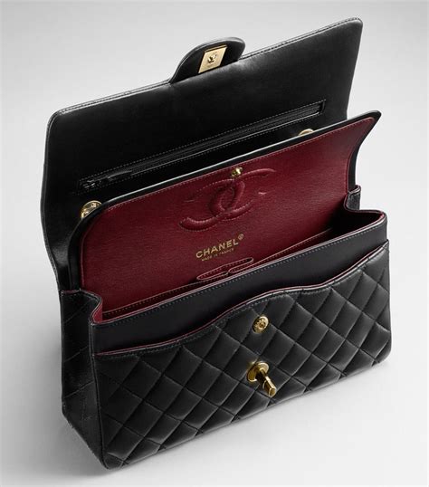 chanel handbags 2005 inside to outside flap|original chanel classic flap bag.